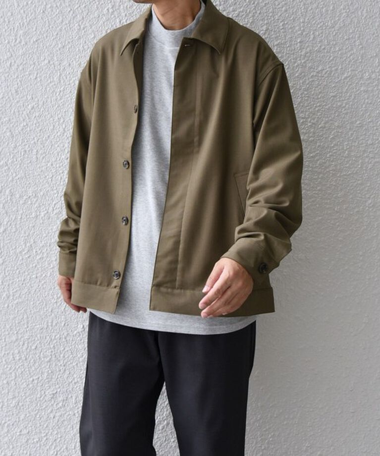 SHIPS any「SHIPS any: 〈手洗い可能〉 ショート ブルゾン 24FW◇」|ブルゾン・スタジャン|