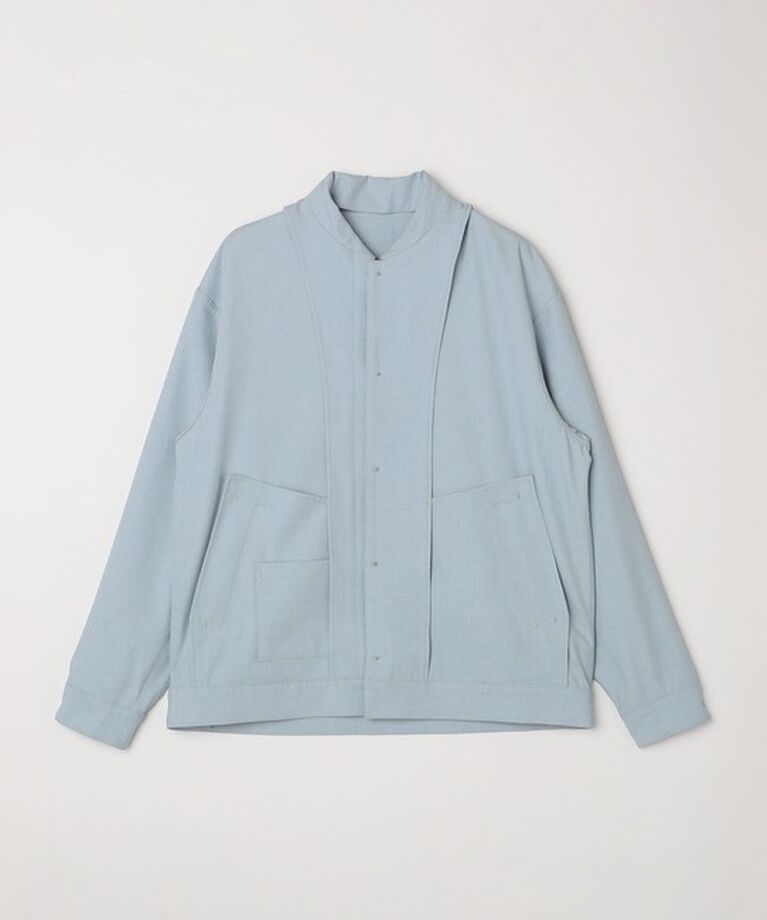 SHIPS any「SHIPS any: 〈手洗い可能〉 ショート ブルゾン 24FW◇」|ブルゾン・スタジャン|