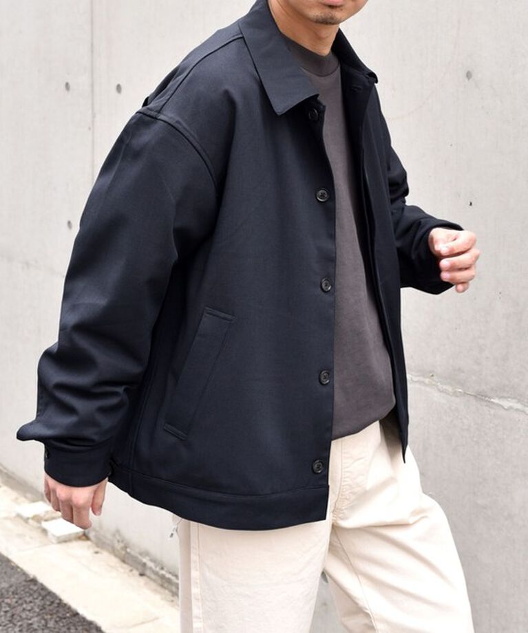 SHIPS any「SHIPS any: 〈手洗い可能〉 ショート ブルゾン 24FW◇」|ブルゾン・スタジャン|