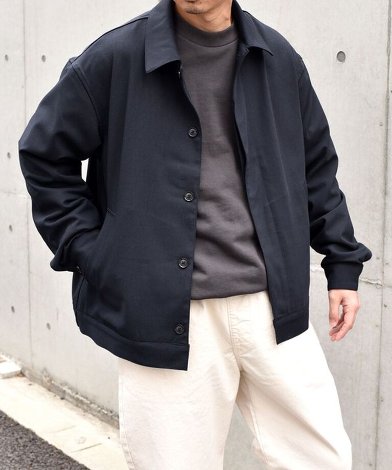 SHIPS any「SHIPS any: 〈手洗い可能〉 ショート ブルゾン 24FW◇」|ブルゾン・スタジャン|