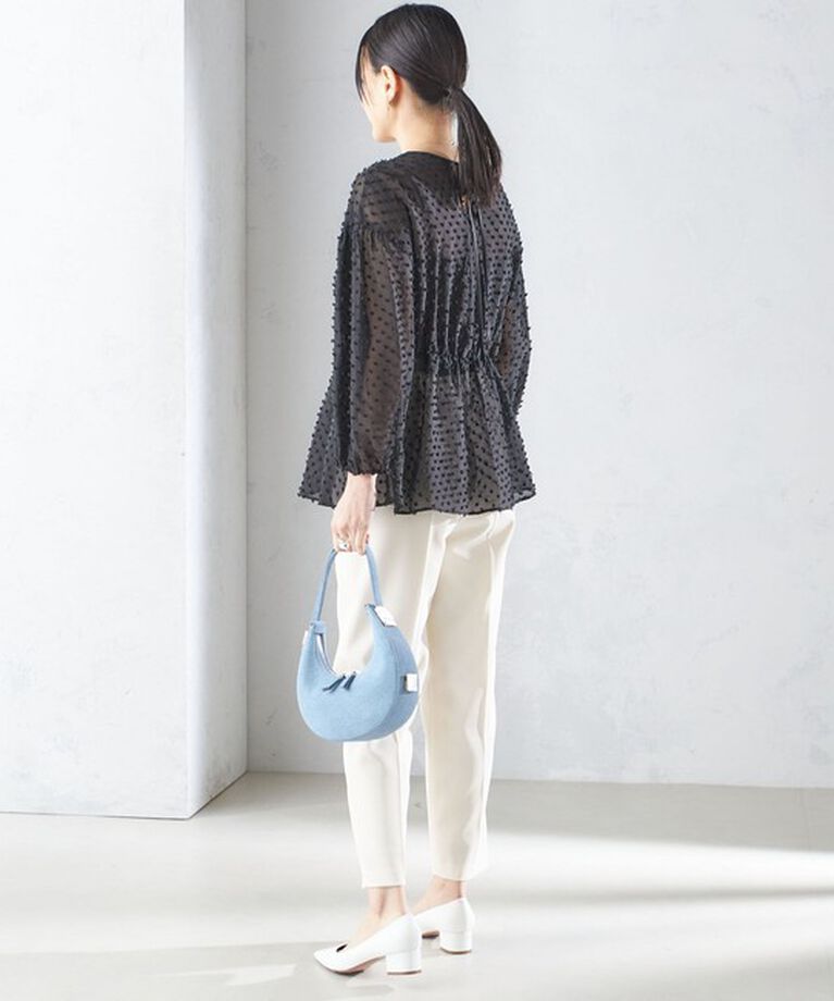 SHIPS for women「〈手洗い可能〉強撚 へビー ツイル テーパード パンツ 24SS ◇」|その他|