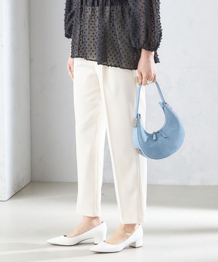 SHIPS for women「〈手洗い可能〉強撚 へビー ツイル テーパード パンツ 24SS ◇」|その他|
