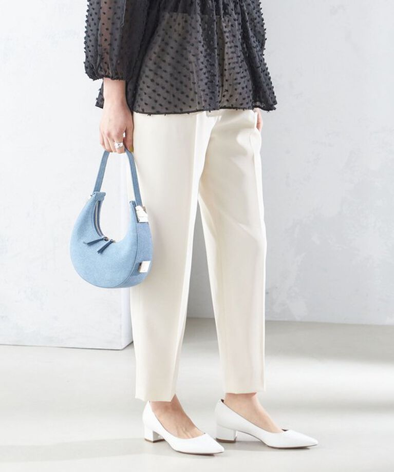 SHIPS for women「〈手洗い可能〉強撚 へビー ツイル テーパード パンツ 24SS ◇」|その他|
