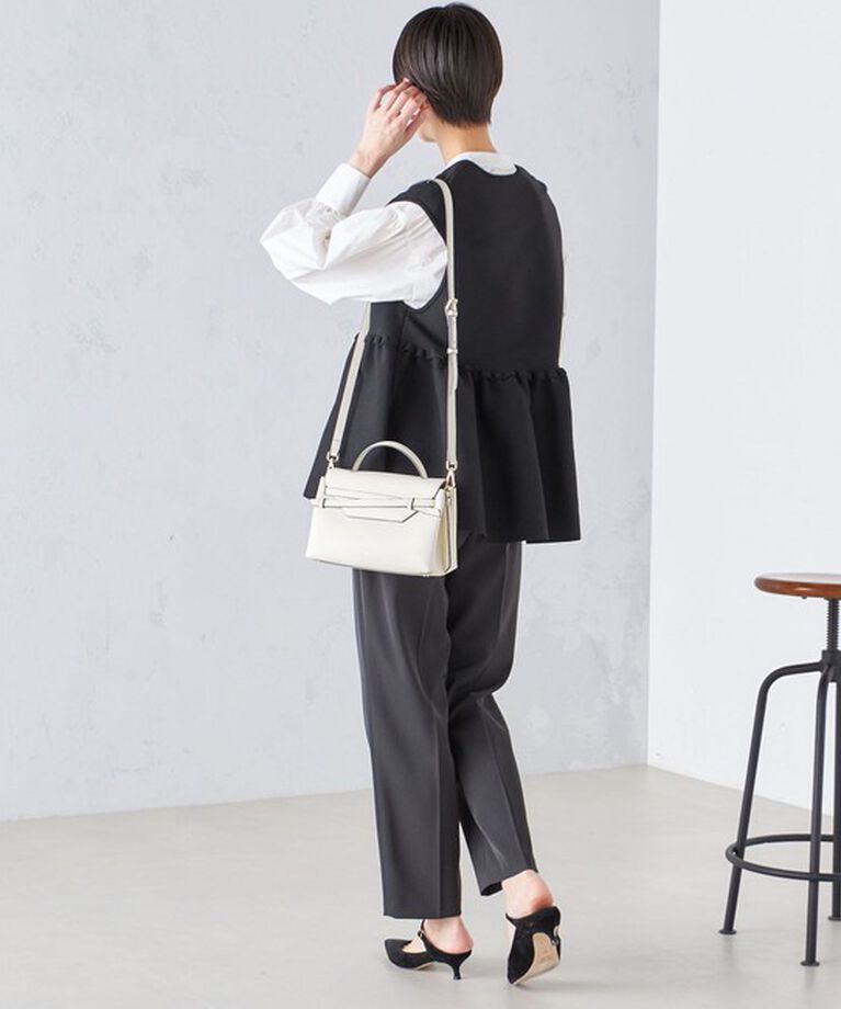 SHIPS for women「〈手洗い可能〉強撚 へビー ツイル テーパード パンツ 24SS ◇」|その他|