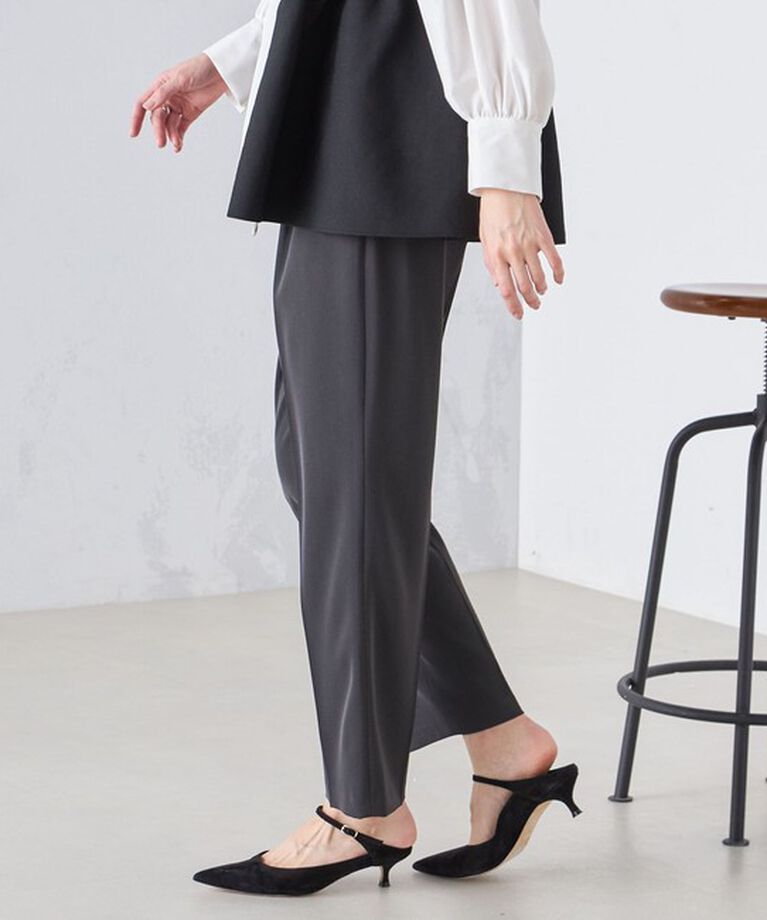 SHIPS for women「〈手洗い可能〉強撚 へビー ツイル テーパード パンツ 24SS ◇」|その他|