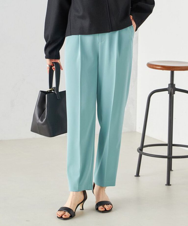 SHIPS for women「〈手洗い可能〉強撚 へビー ツイル テーパード パンツ 24SS ◇」|その他|