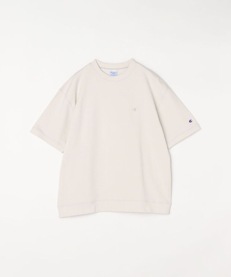 SHIPS any「【SHIPS any別注】Champion: 1トーン ロゴ ライト スウェット Tシャツ◇」|Tシャツ・カットソー|