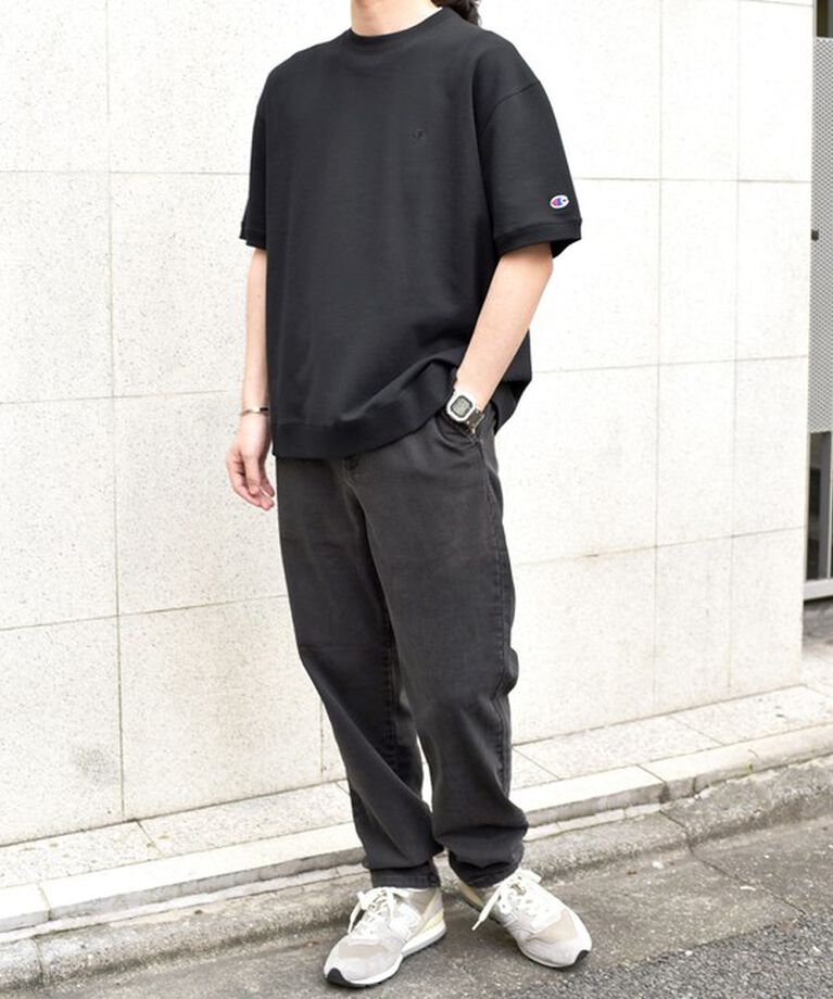 SHIPS any「【SHIPS any別注】Champion: 1トーン ロゴ ライト スウェット Tシャツ◇」|Tシャツ・カットソー|