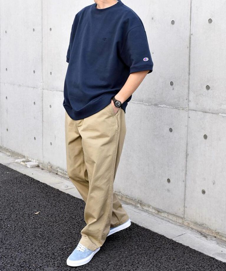SHIPS any「【SHIPS any別注】Champion: 1トーン ロゴ ライト スウェット Tシャツ◇」|Tシャツ・カットソー|