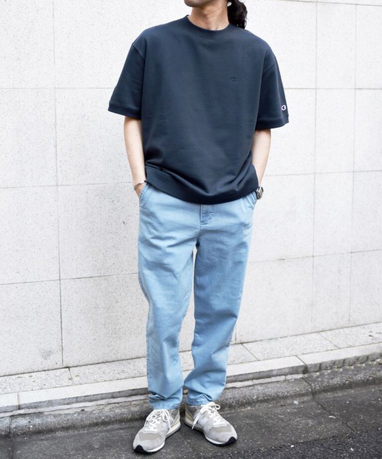 SHIPS any「【SHIPS any別注】Champion: 1トーン ロゴ ライト スウェット Tシャツ◇」|Tシャツ・カットソー|