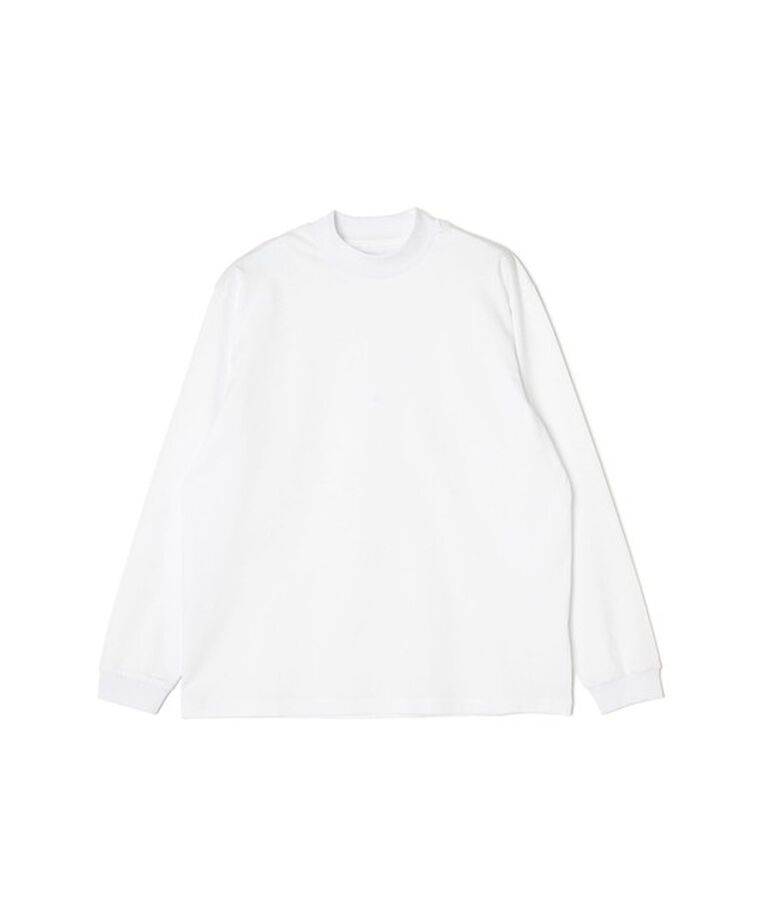 SHIPS any「SHIPS any: スムースコットン モックネック Tシャツ (ロンT)◇」|Tシャツ・カットソー|