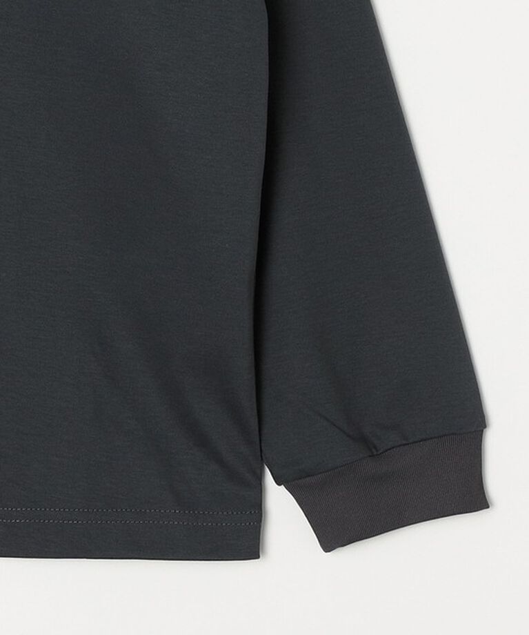 SHIPS any「SHIPS any: スムースコットン モックネック Tシャツ (ロンT)◇」|Tシャツ・カットソー|