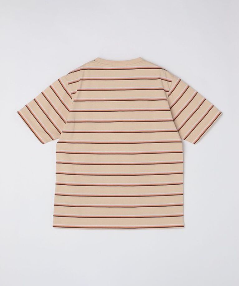 SHIPS「SHIPS: TEXBRID(R) リネン グラデーション ボーダー Tシャツ」|Tシャツ・カットソー|