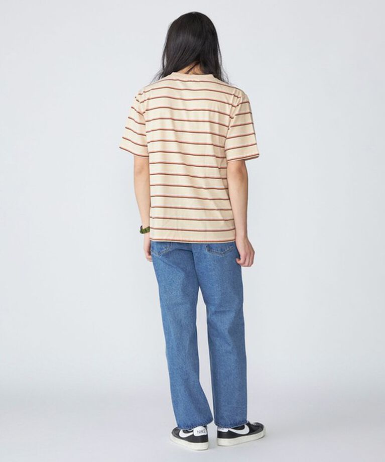 SHIPS「SHIPS: TEXBRID(R) リネン グラデーション ボーダー Tシャツ」|Tシャツ・カットソー|