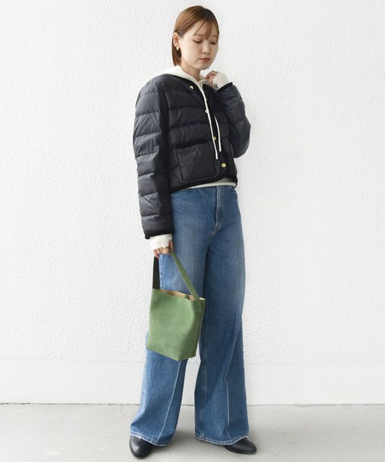 SHIPS for women「【SHIPS別注】TAION:〈手洗い可能〉パイピング ノーカラー ダウン ジャケット」|その他|
