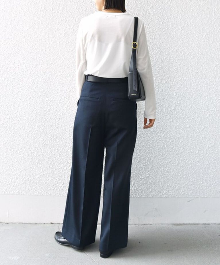 SHIPS for women「シアー トリコット ロングスリーブ TEE」|Tシャツ・カットソー|