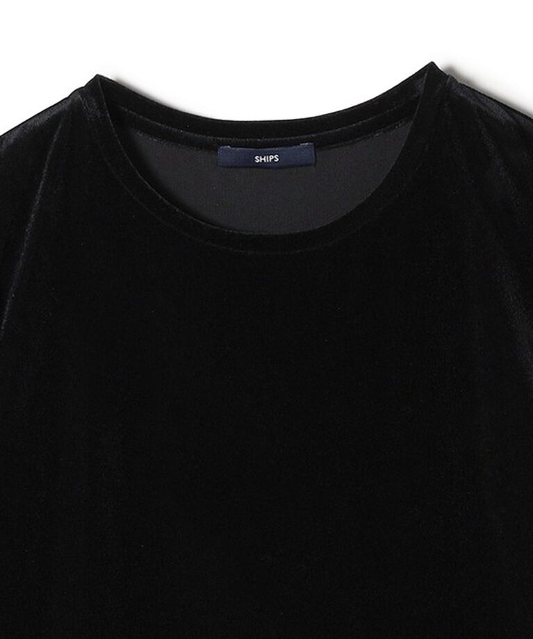 SHIPS for women「シアー トリコット ロングスリーブ TEE」|Tシャツ・カットソー|
