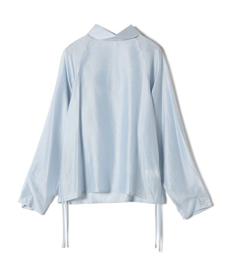 SHIPS for women「【WEB限定】〈洗濯機可能〉シアー ハイネック 2WAY ブラウス」|シャツ・ブラウス|