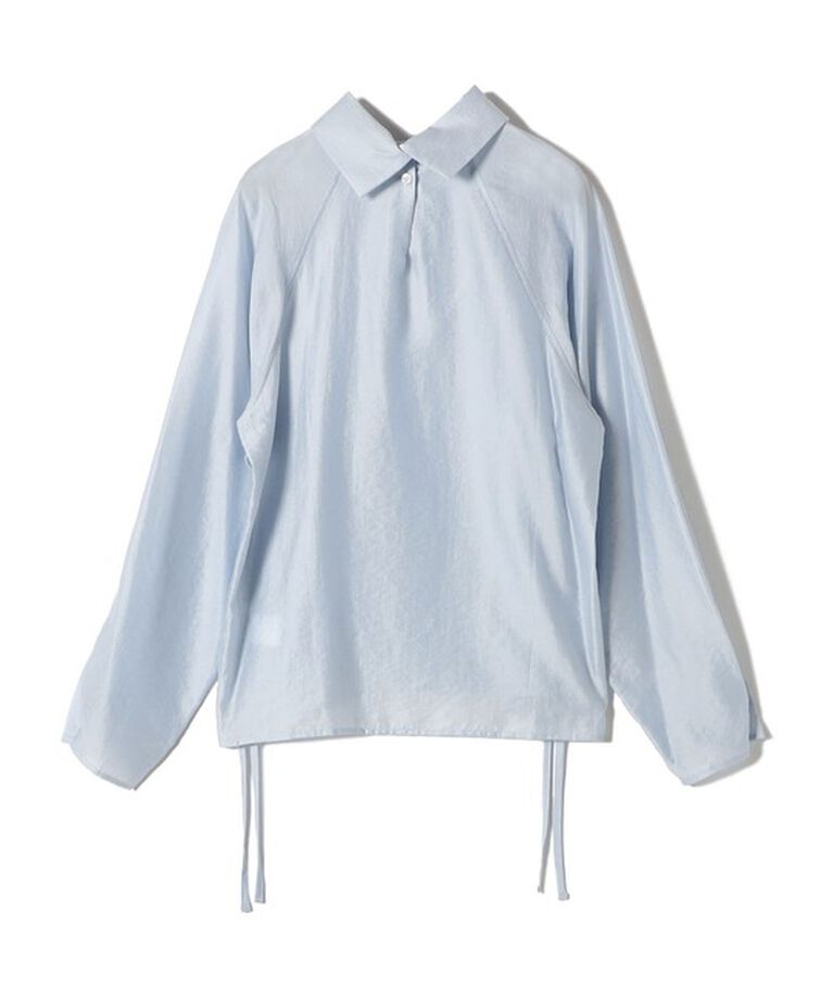 SHIPS for women「【WEB限定】〈洗濯機可能〉シアー ハイネック 2WAY ブラウス」|シャツ・ブラウス|