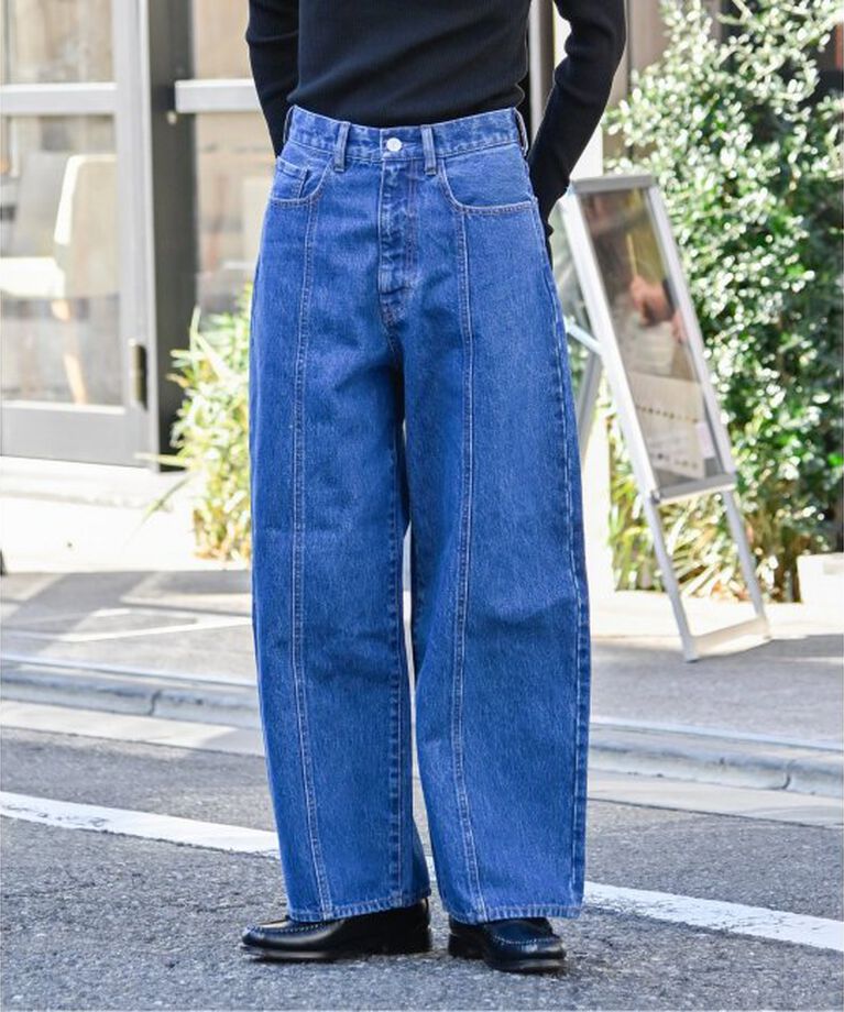 OUTDOOR PRODUCTS Usual Things「ULTデニムバレル5PKT」|デニム|ブルー
