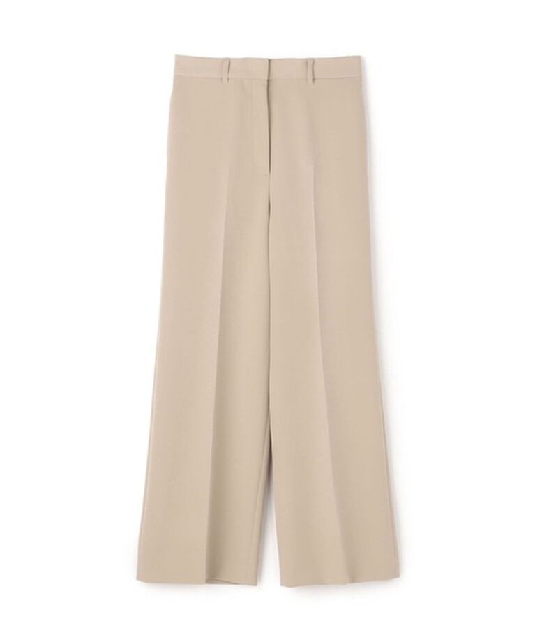 Ballsey「ライトダブルクロス セミフレアパンツ」|スラックス|45 ベージュ