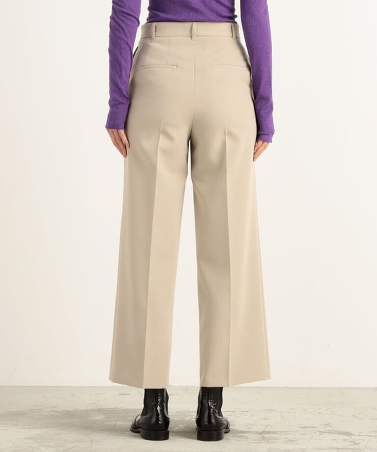 Ballsey「ライトダブルクロス セミフレアパンツ」|スラックス|