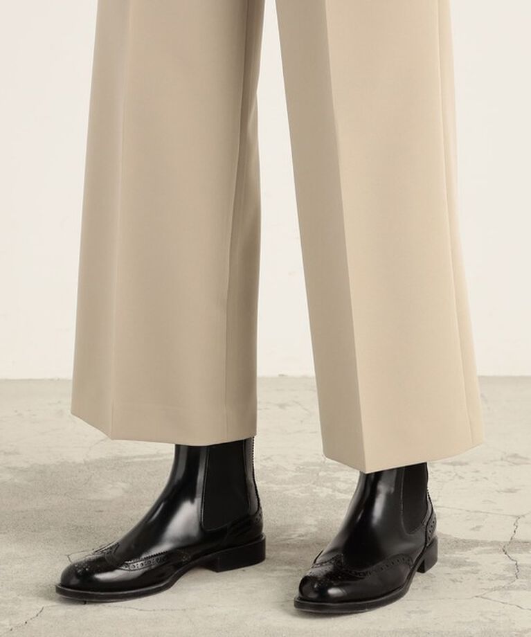 Ballsey「ライトダブルクロス セミフレアパンツ」|スラックス|
