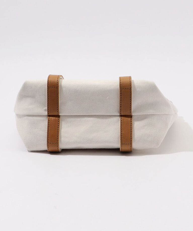 TOMORROWLAND GOODS「【別注】AMIACALVA レザーハンドルキャンバストート」|トートバッグ|