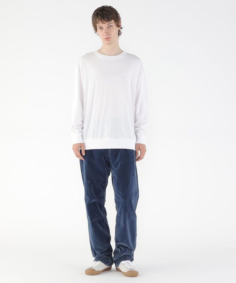 GALERIE VIE「コットンシルクジャージー ロングスリーブプルオーバー」|Tシャツ・カットソー|
