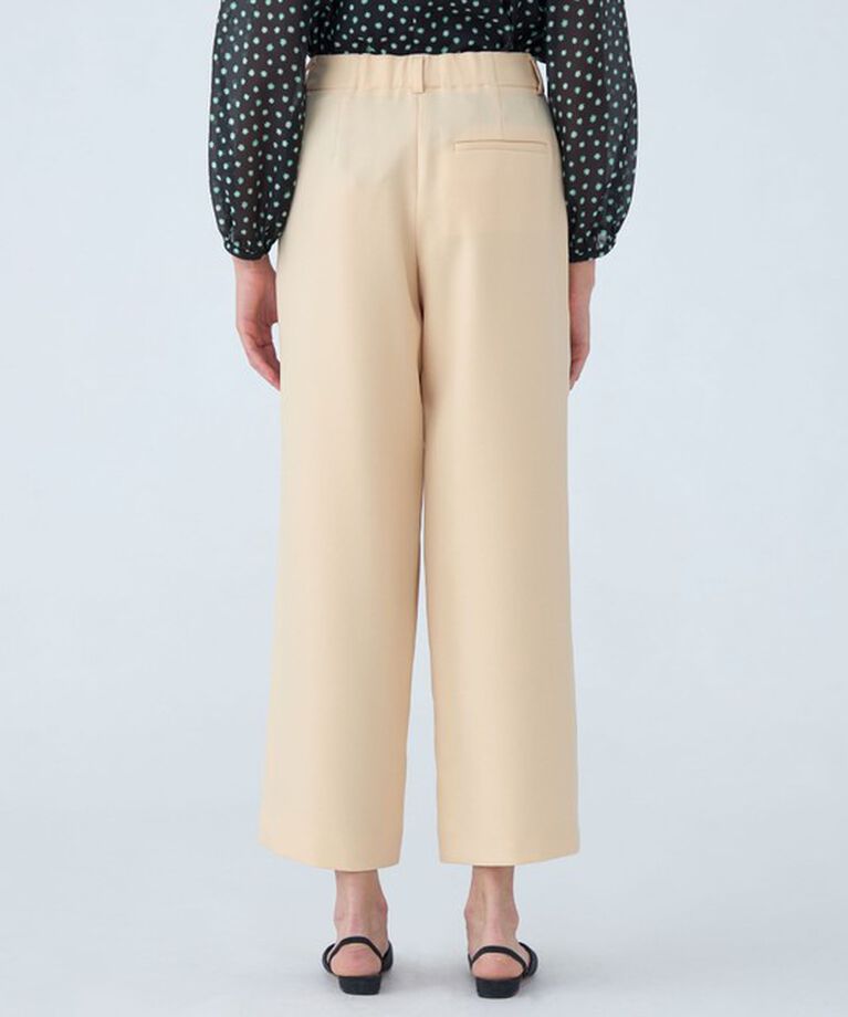 Ballsey「パウダリーストレッチツイル セミワイドパンツ」|その他|