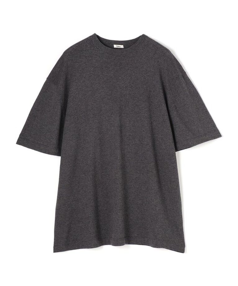 Edition「コットンカシミヤ ハーフスリーブトップス」|Tシャツ・カットソー|17 チャコールグレー