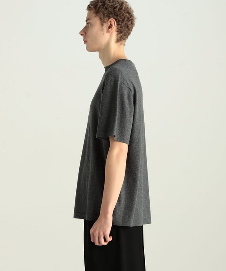 Edition「コットンカシミヤ ハーフスリーブトップス」|Tシャツ・カットソー|