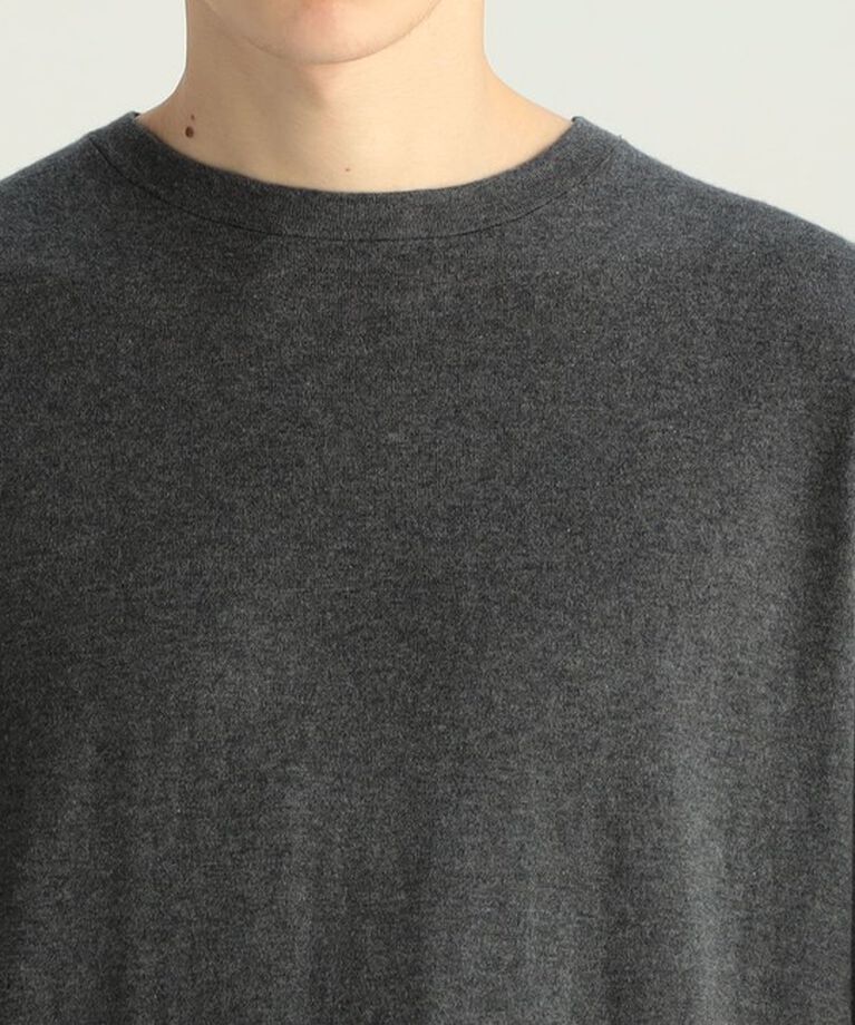 Edition「コットンカシミヤ ハーフスリーブトップス」|Tシャツ・カットソー|