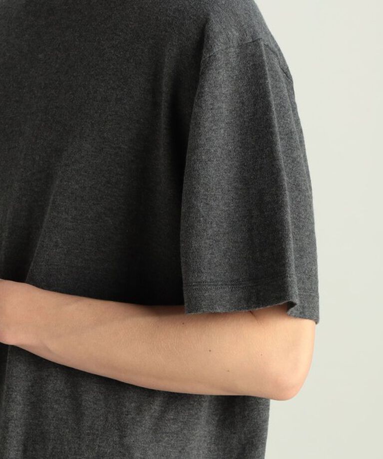 Edition「コットンカシミヤ ハーフスリーブトップス」|Tシャツ・カットソー|