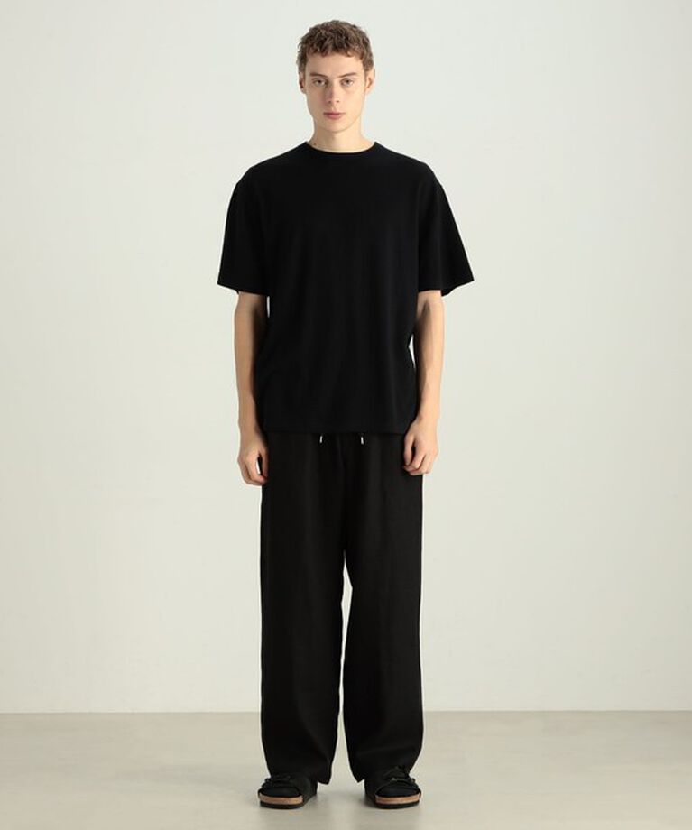 Edition「コットンカシミヤ ハーフスリーブトップス」|Tシャツ・カットソー|