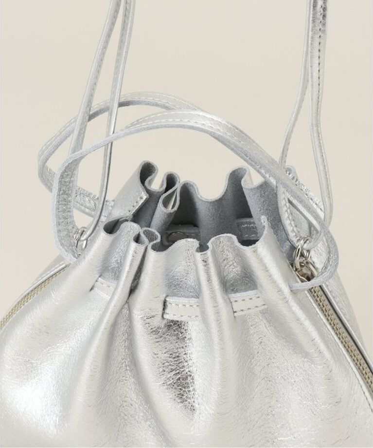  「【blancle/ ブランクレ】S.LETHER/M.LEATHER 2WAY GATHER MINI BAG limited」|ショルダー・メッセンジャー|