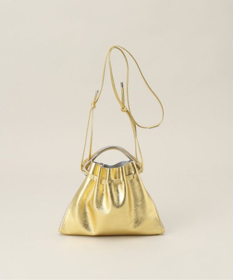  「【blancle/ ブランクレ】S.LETHER/M.LEATHER 2WAY GATHER MINI BAG limited」|ショルダー・メッセンジャー|
