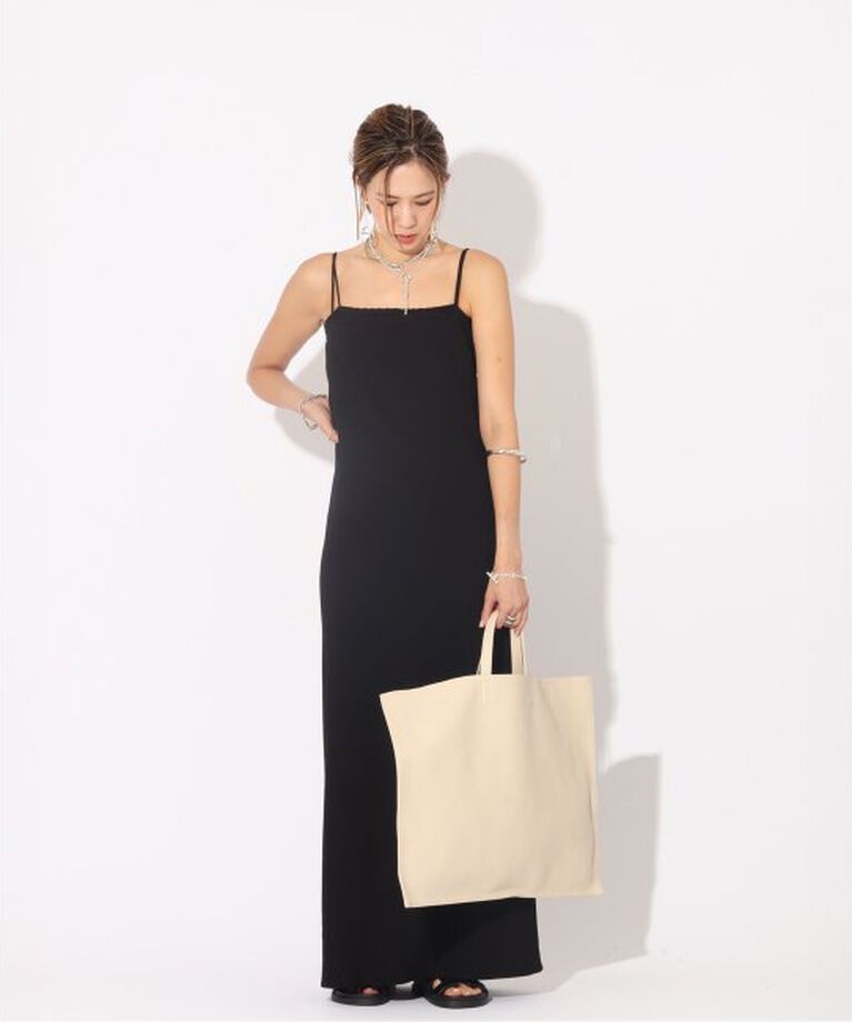  「【blancle/ ブランクレ】S.LEATHER FLAT TOTE」|トートバッグ|
