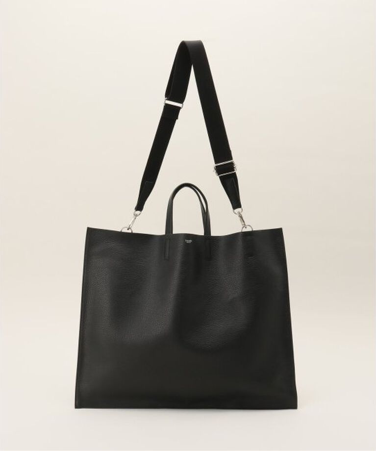  「【blancle/ ブランクレ】S.LEATHER FLAT TOTE」|トートバッグ|