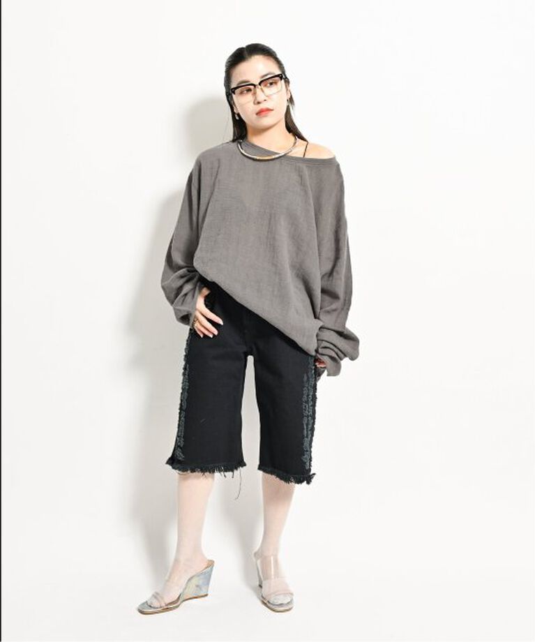  「《追加》ASA/C BIO WASH PULLOVER：ブラウス」|シャツ・ブラウス|