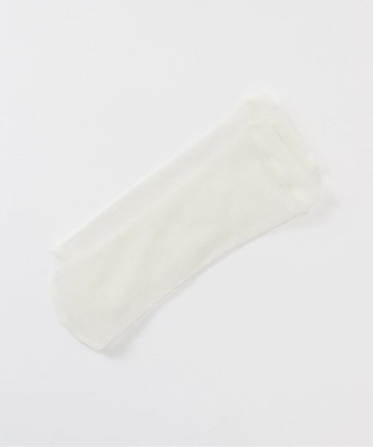 Plage「MARCOMONDE/マルコモンド FISH NET ソックス」|ソックス|ホワイト