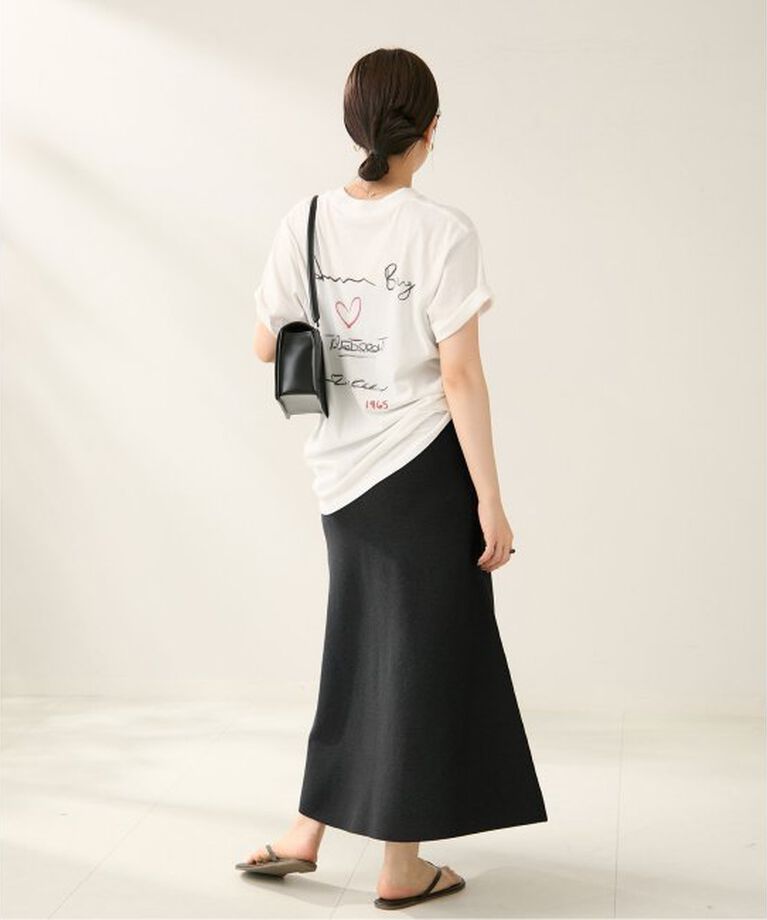 Plage「Paper Mix Semi Flared スカート」|スカート|