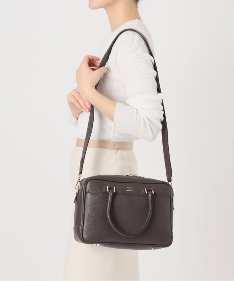 IENA「《追加》【Manuel MILANO/マニュエルミラノ】レザーバッグ」|ハンドバッグ|
