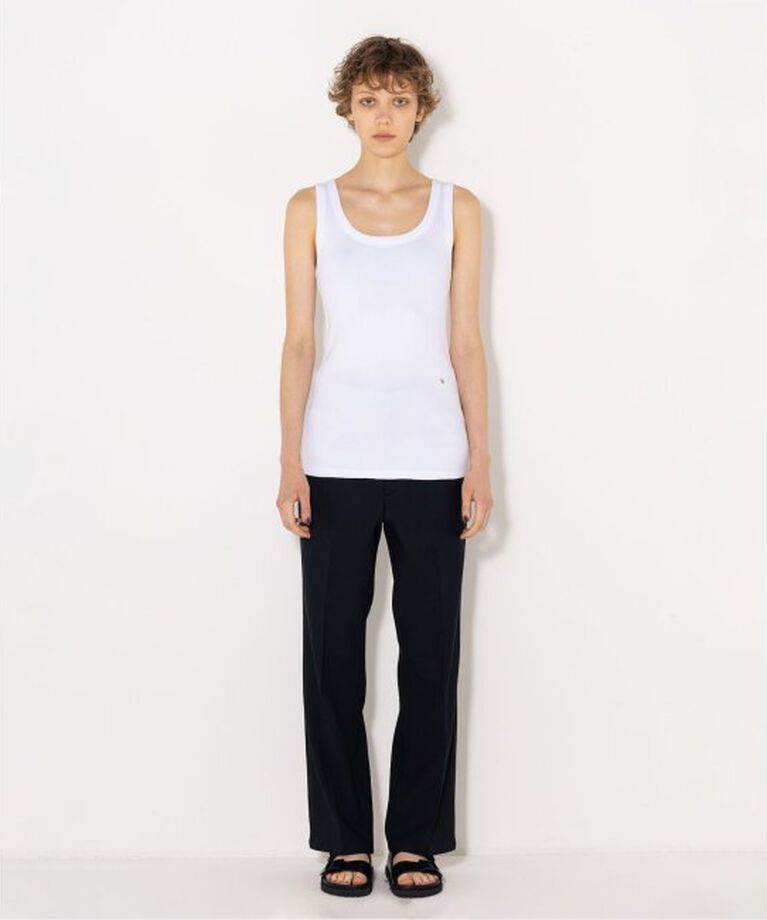 VERMEIL par iena「【TanC TOKYO/タンクトウキョウ】Girls Skin Top」|タンクトップ|