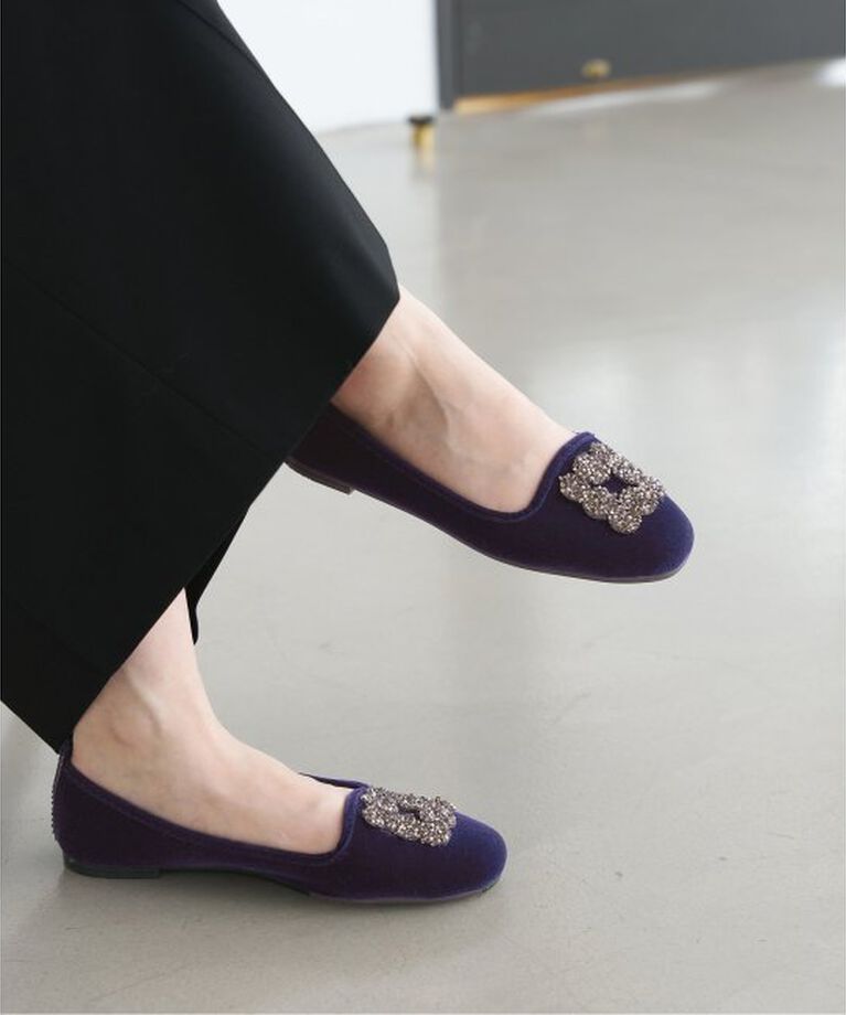 IENA「MALUS/マリュス VELVET SHOES」|その他|