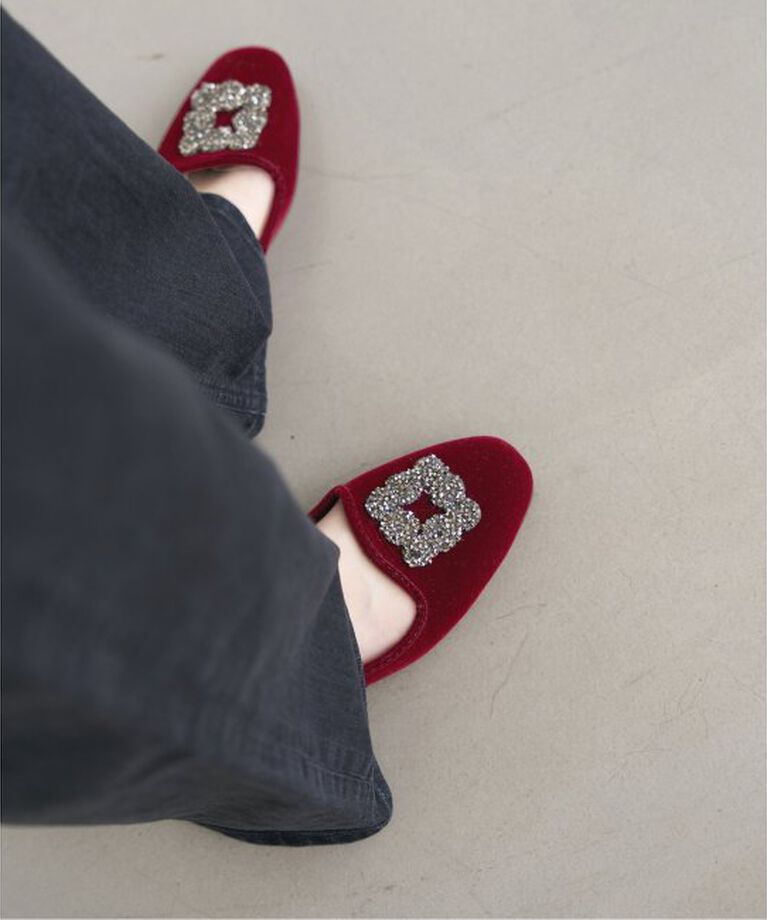 IENA「MALUS/マリュス VELVET SHOES」|その他|