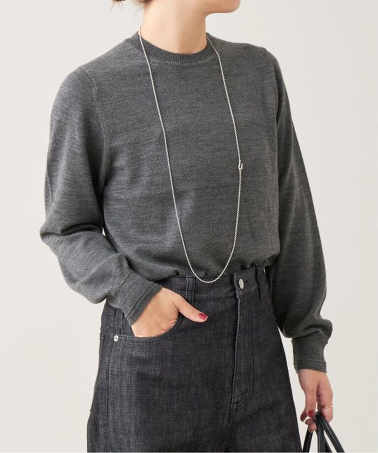 IENA LA BOUCLE「IENA LA BOUCLE Aube クラシックプルオーバー」|ニット・セーター|