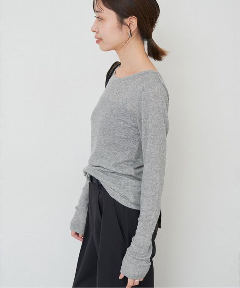 SLOBE IENA「ソフトコットンクルーネック」|Tシャツ・カットソー|