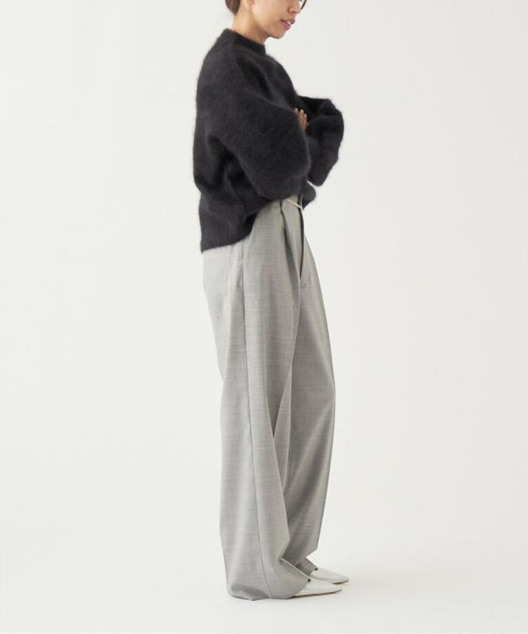 IENA LA BOUCLE「IENA LA BOUCLE ウールシルクスラックス」|スラックス|
