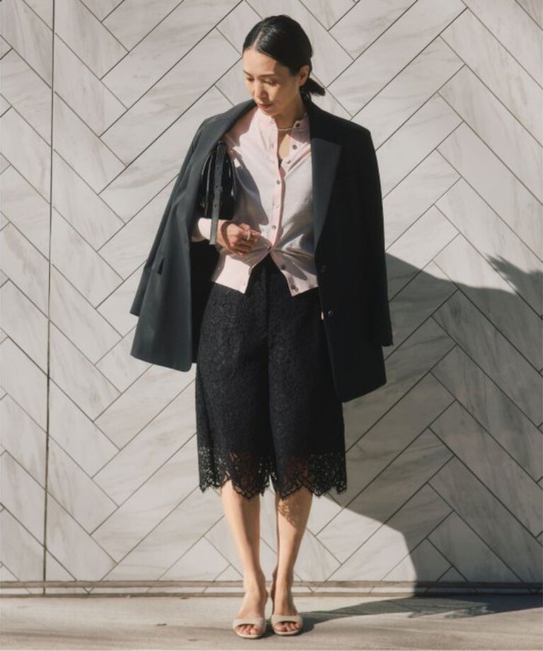 VERMEIL par iena「リバーレースショートパンツ」|その他|